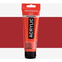 Royal Talens : Amsterdam Standard : Acrylic Paint : 120ml : Naphthol Red Light