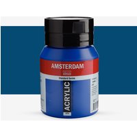 Royal Talens : Amsterdam Standard : Acrylic Paint : 500ml : Phthalo Blue