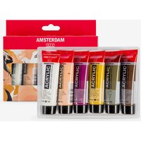 Royal Talens : Amsterdam Standard : Acrylic Paint : 20ml : Portrait Set of 6