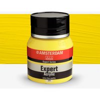 Royal Talens : Amsterdam Expert : Acrylic Paint : 400ml : S3 : Permanent Lemon Yellow