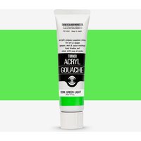 Turner : Acrylic Gouache Paint : 40ml : Permanent Green Light 42