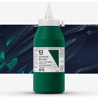 Vallejo : Studio Acrylic Paint : 1000ml : Phthalo Green