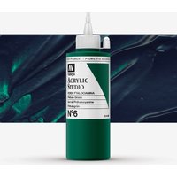 Vallejo : Studio Acrylic Paint : 200ml : Phthalo Green