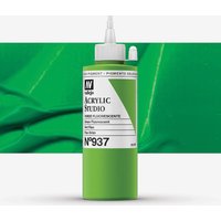 Vallejo : Studio Acrylic Paint : 200ml : Green Fluorescent