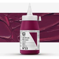 Vallejo : Studio Acrylic Paint : 500ml : Magenta