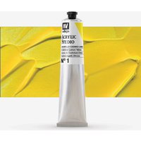 Vallejo : Studio Acrylic Paint : 58ml : Cadmium Lemon Yellow (Hue)