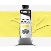 Vallejo : Artist Acrylic Paint : 60ml : Titanium Yellow