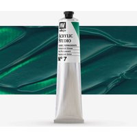 Vallejo : Studio Acrylic Paint : 58ml : Permanent Green