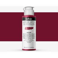 Vallejo : Fluid Artist Acrylic Paint : 100ml : Quinacridone Red Magenta