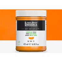 Liquitex : Professional : Heavy Body Acrylic Paint : 473ml : Cadmium-Free Orange