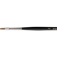 Da Vinci : Maestro : Kolinsky Tobolsky Sable : Series 1301 Flat Size 2