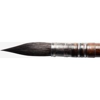 Roman Szmal : Black Squirrel Quill Brush : Short Handle : Series 111 : Size 2XL