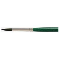 Tintoretto : Smeraldo : Synthetic Oil and Acrylic Brush : Long Handle : Series 370 : Round : Size 12