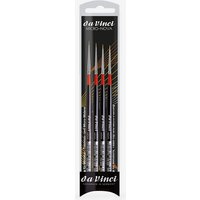 Da Vinci : Micro Nova : Synthetic Brush : Series 170 : Set of 4