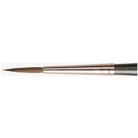 Da Vinci : Miniature Maestro : Kolinsky Red Sable Brush : Series 70 : Long Round : Size 4