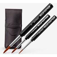 Da Vinci : Spin : Synthetic : Travel Brush Set in Case : Series 1573 : 3 Brushes