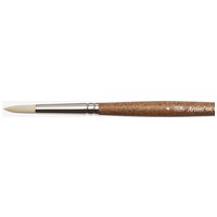 Winsor & Newton : Artists' Oil : Synthetic Hog Brush : Round : Size 4