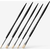 Winsor & Newton : Artists' Oil Brush : Long Handle : Pack of 5