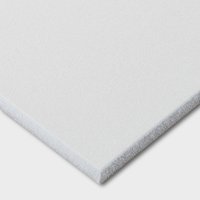 Ampersand : Pastelbord Panel : White : 8x8in