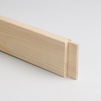Jackson's : Museum 175cm (Apx.69in) Centre Bar (20x65mm) : For 25mm Deep Bars : With 2 Notches