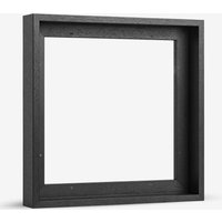 Jackson's : Black Ready-Made Wooden Tray (Float) Frame for Cradled Panel 12x12in : 41mm Rebate : 12mm Face : 5mm Shadow Gap