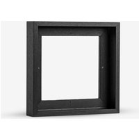Jackson's : Black Ready-Made Wooden Tray (Float) Frame for Cradled Panel 8x8in : 41mm Rebate : 12mm Face : 5mm Shadow Gap