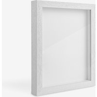Jackson's : White Ready-Made Ayous Wood Frame 16mm Spacer : 6x8in Artwork : 8x10in Frame Size