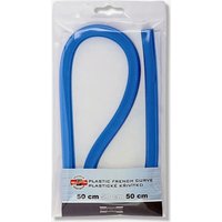 Koh-I-Noor : Plastic Flexi French Curve : 50cm