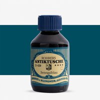Rohrer & Klingner : Traditional Ink : 100ml : Senegalblau : Senegal Blue