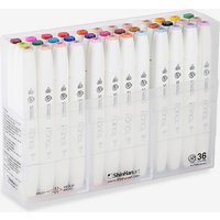 ShinHan : Touch Twin 36 Brush Marker Pen Set : Assorted