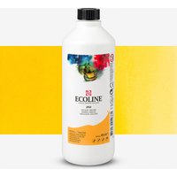Royal Talens : Ecoline : Liquid Watercolour Ink : 490ml : Deep Yellow