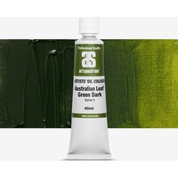 Art Spectrum : Artists' Oil Paint : 40ml : Australian Leaf Green Dark