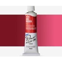 Holbein : Duo Aqua : Watermixable Oil Paint : 40ml : Rose Madder