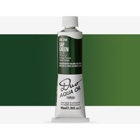 Holbein : Duo Aqua : Watermixable Oil Paint : 40ml : Sap Green