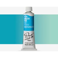 Holbein : Duo Aqua : Watermixable Oil Paint : 40ml : Horizon Blue