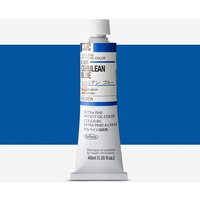 Holbein : Extra Fine Artists' Oil Colour : 40ml : Cerulean Blue