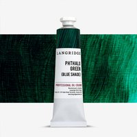 Langridge : Oil Paint : 40ml : Phthalo Green (Blue Shade)