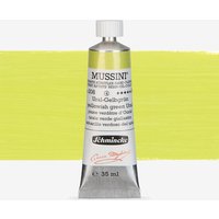 Schmincke : Mussini Oil Paint : 35ml : Yellowish Green Ural