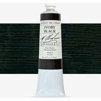 M. Graham : Artists' Oil Paint : 150ml : Ivory Black