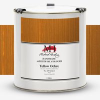 Michael Harding : Oil Paint : 1 Ltr Tin : Yellow Ochre