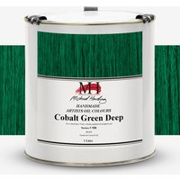 Michael Harding : Oil Paint : 1 Ltr Tin : Cobalt Green Deep