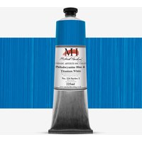 Michael Harding : Oil Paint : 225ml : Phthalo Blue & Titanium White