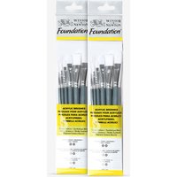Winsor & Newton : Foundation Acrylic Brush Sets