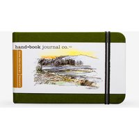 Hand Book Journal Company : Drawing Journal : 3.5x5.5in : Landscape : Cadmium Green