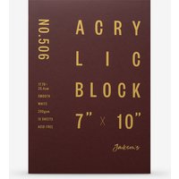 Jackson's : Acrylic Paper : Block : 290gsm : 15 Sheets : 7x10in