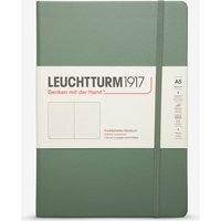 Leuchtturm1917 : A5 Hardcover Notebook : 80gsm : 251 Pages : Dotted : Olive