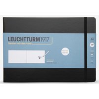 Leuchtturm1917 : Hardcover Sketchbook : Landscape (A5) : 150gsm : 112 Pages : Black
