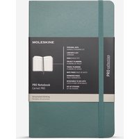 Moleskine : Pro Notebook : Soft Cover : Ruled Paper : Large : 13 x 21cm : Forest Green
