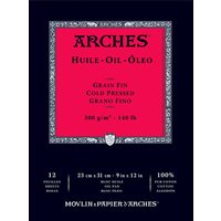 Arches : Huile : Oil Painting Paper : Pad : 9x12in : 140lb : 300gsm : NOT