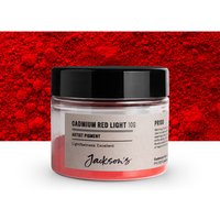 Jackson's : Artist Pigment : Cadmium Red Light PR108 : 10g (in 50ml Jar)